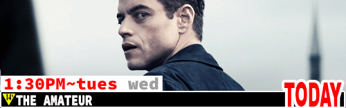 The Amateur Tues Wed 1:30 pm