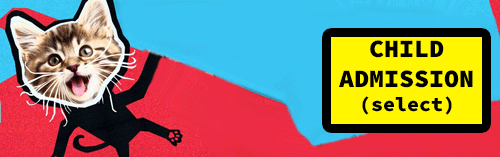 Cat Videofest Monday Sep 02 -  3:30 pm - Child Admission