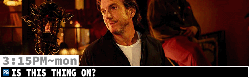 Is This Thing On? Mon 3:15 pm