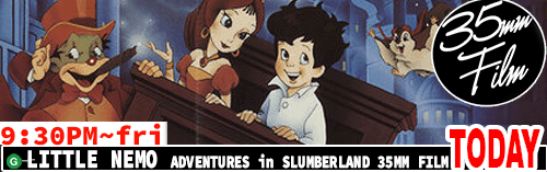 Little Nemo Adventures in Slumberland 35mm FILM coming soon
