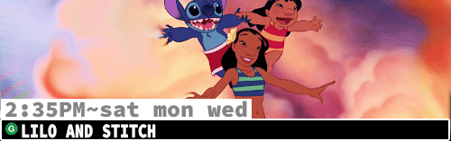 Lilo and Stitch Sat Mon Wed 2:35 pm