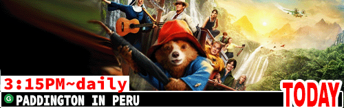 Paddington in Peru daily 3:15