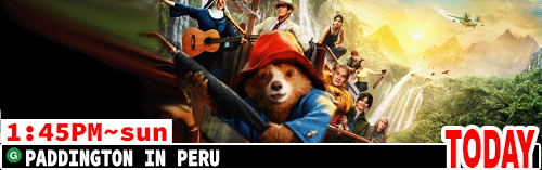 Paddington in Peru Sun 1:45 pm