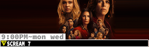 Scream 7 Sat Mon Wed 9:00 pm