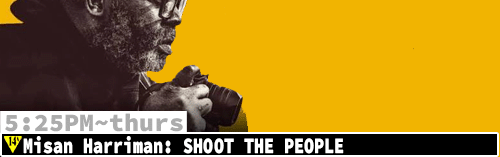 Misan Harriman Shoot the People Fri Sun Tues Thurs 5:25 pm